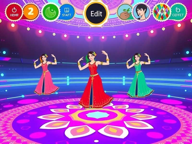 Dandiya Dynamo character customization options